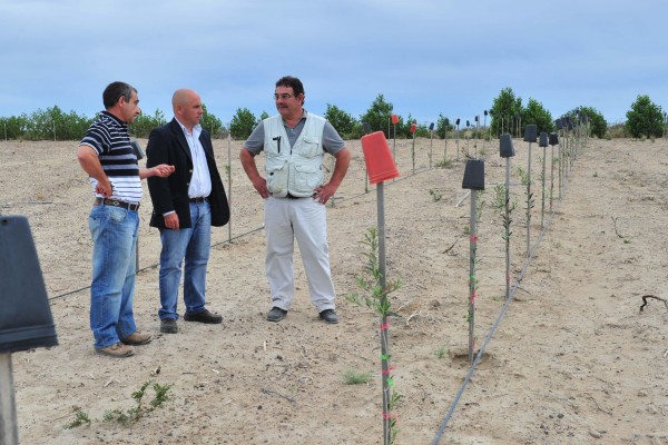 Il sindaco di Puerto Madryn in visita all'impianto