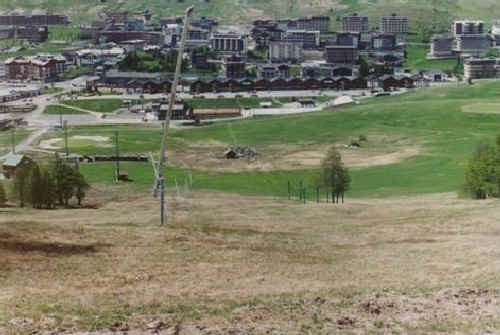 Sestriere: lavori sulla pista Kandahar