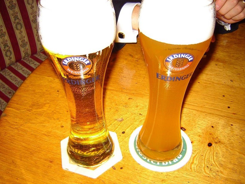 birra Kristal mit hefe