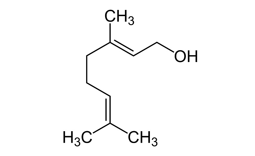 geraniolo molecola vino aroma