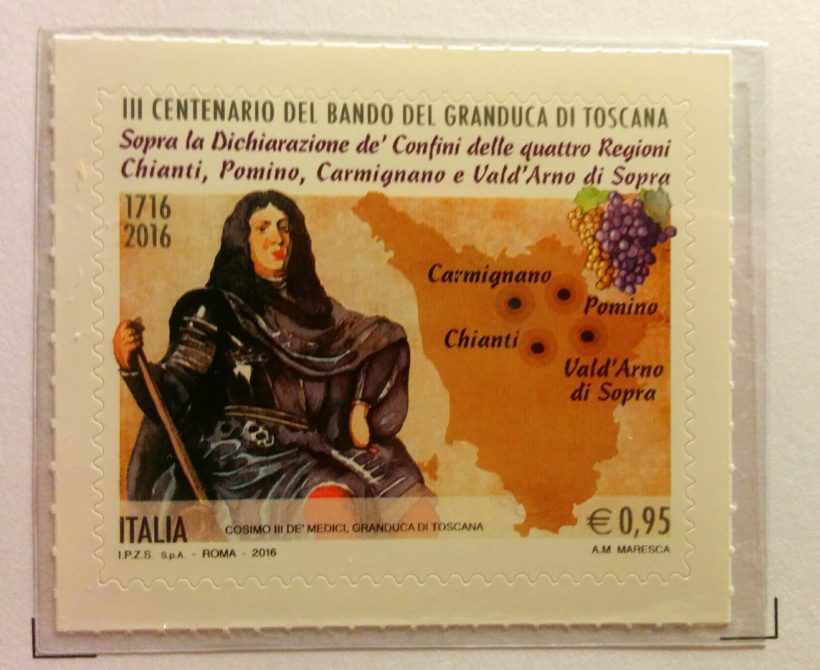 francobollo chianti 300 anni