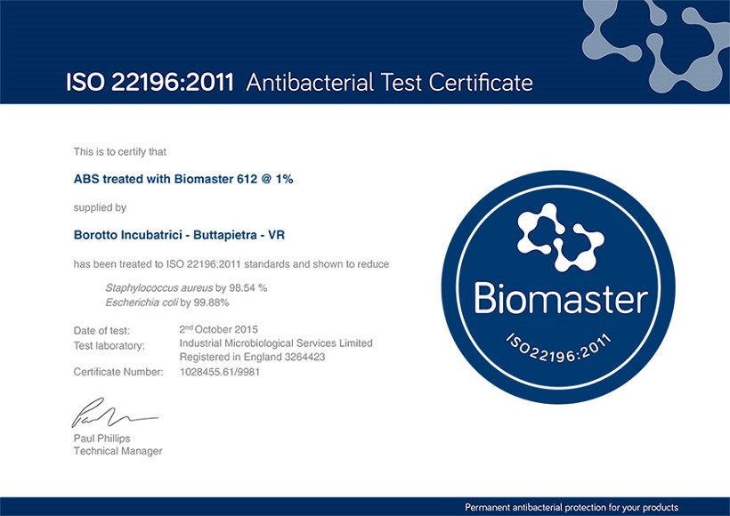 borotto incubatrice lumia biomaster