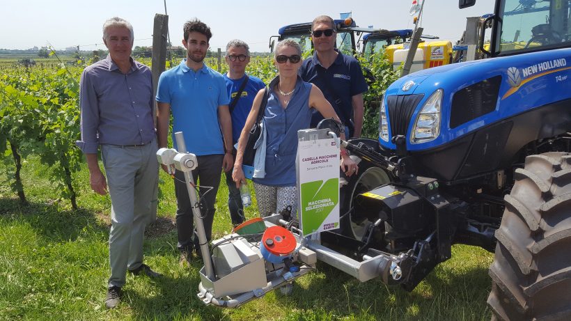 vite viticoltura precisione drone sensore sfalcio inerbimento uva vino 