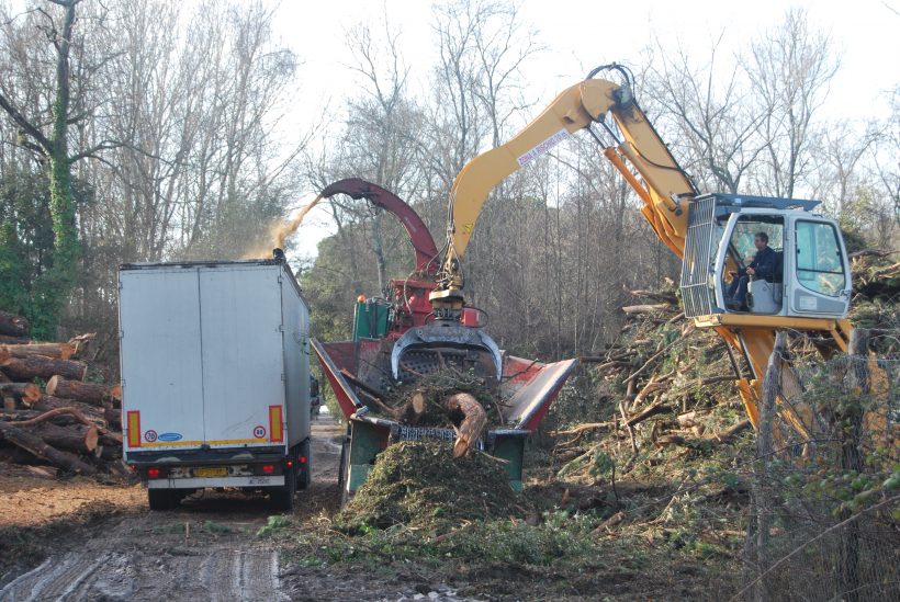 cippatura cippato cippatrice pezzolato legno cimali scarti energia lavorazione carico legna ardere