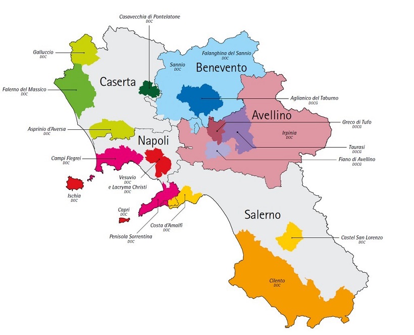 vini docg campania