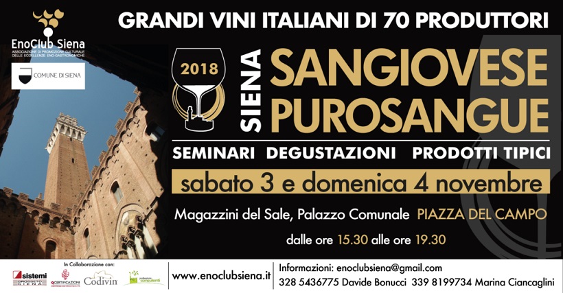 sangiovese purosangue 2018 siena