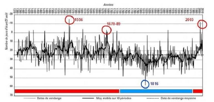 diagramma date di vendemmia