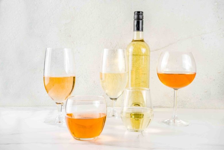 orange wine vino