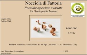 Etichettatura prodotti di qualità