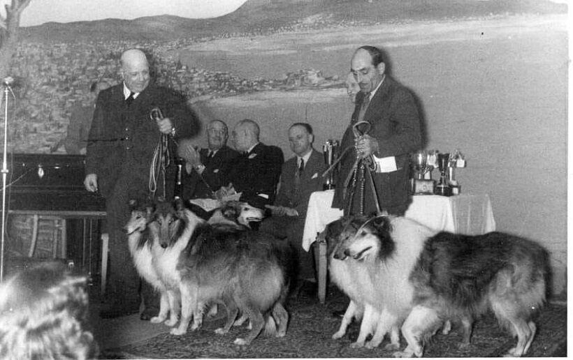 Premiazione della Esposizione Int. di Nervi 1956