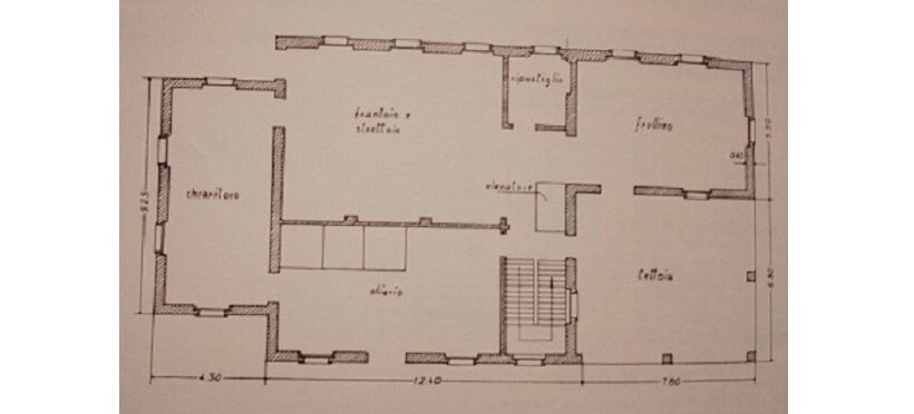 Schema di frantoio