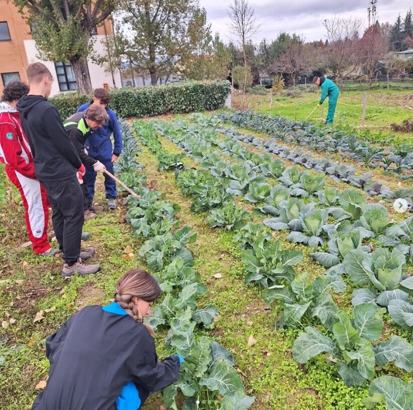 Gli studenti dell'Istituto Agrario di Figline Valdarno