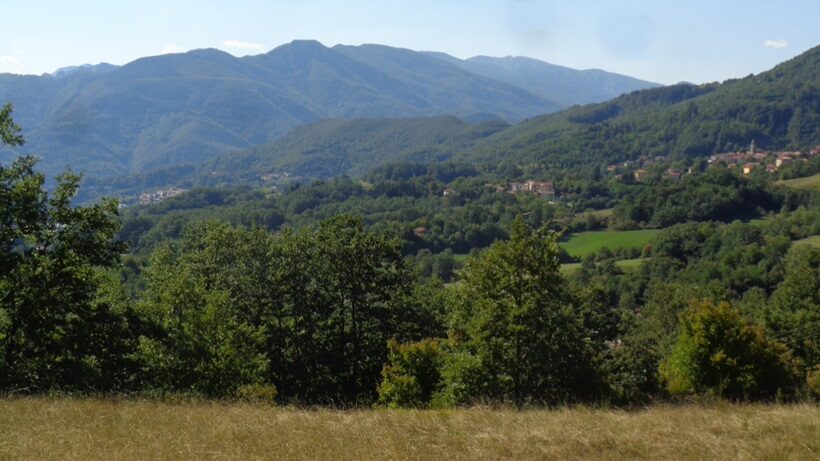 Paesaggio della montagna pistoiese